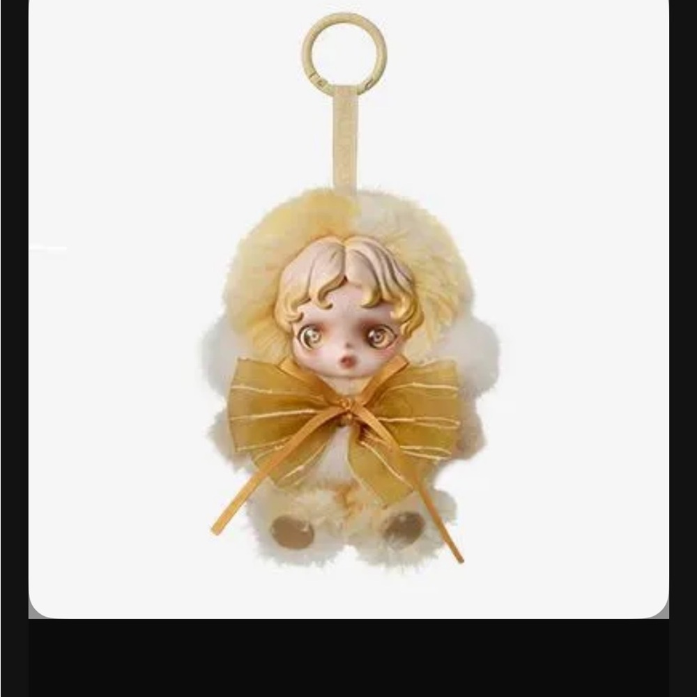 Pop Mart Skullpanda L'impressionnisme Plush Pendant - Dawn